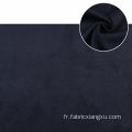 Tissu en daim de la couche d'air extensible en tricot éco-adapté